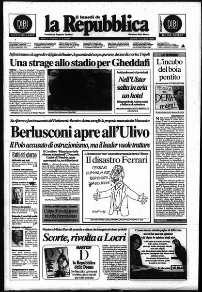 Il lunedì de La repubblica